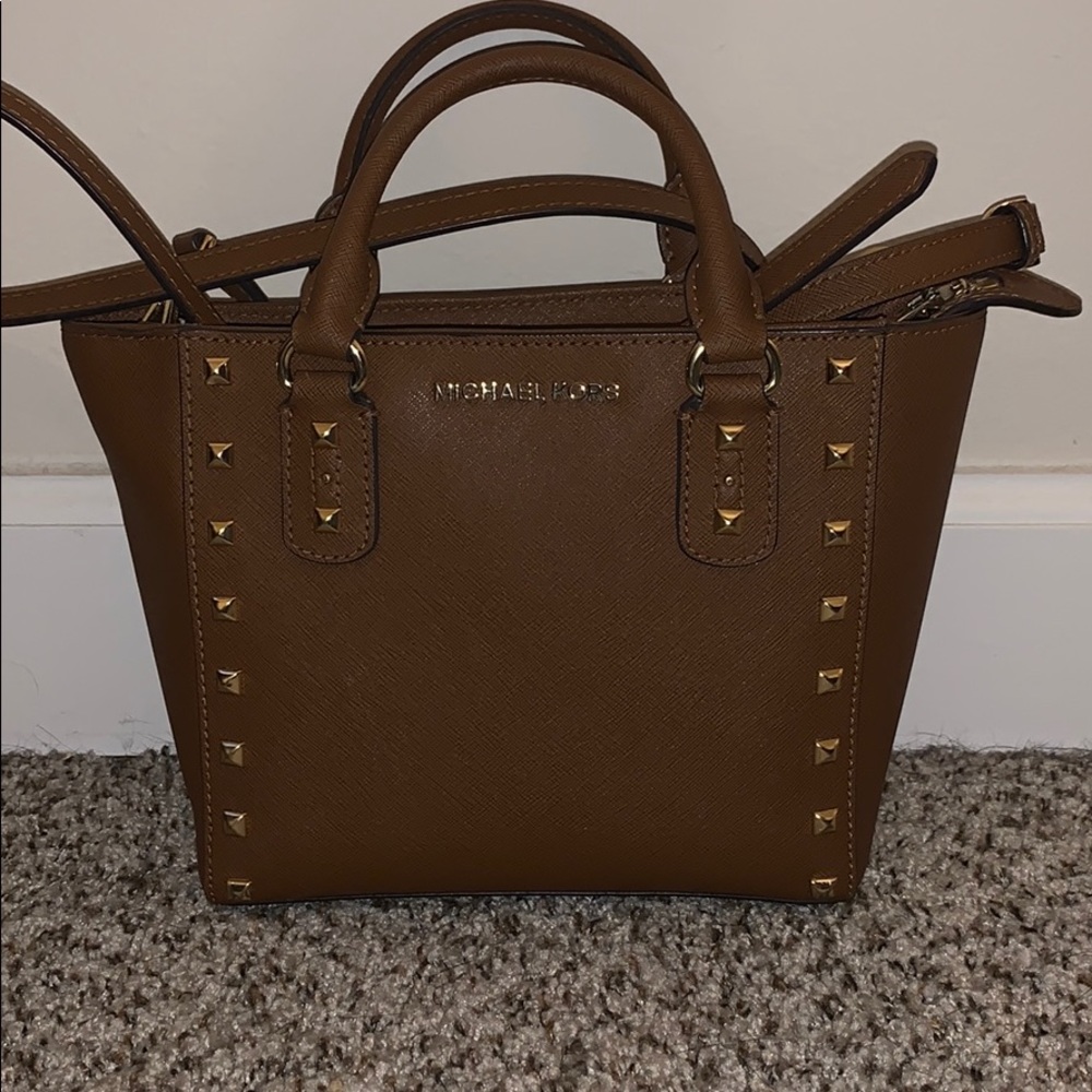 Michael Kors Sandrine Stud Crossbody